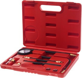 ER-86318, Тестер давления топлива (0-7Bar) 8 предметов в кейсе ЭВРИКА