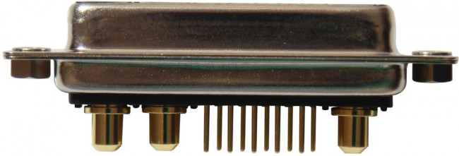 681M13W3203L011, COMBO D-SUB CONN, RCPT, DB-13W3, TH