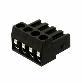 31169104, Съемная клеммная колодка, 3.5 мм, 4 вывод(-ов), 28AWG до 16AWG, 1 мм², Винт, 5 А