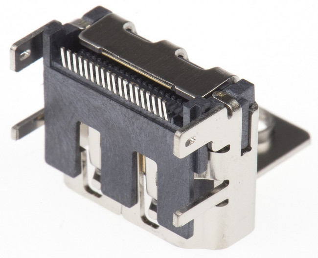 685119135725 WR-COM HDMI M RA 19p 2,6mm contact length + angle