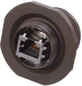 RJFTV6A7A1G, Modular Connectors / Ethernet Connectors RJ Field CAT6a 38999 Aluminum Shell, Square Flange Receptacle, Sealed A Coding, Stand RJFTV6A7A1G, Modular Connectors / Ethernet Connectors RJ Field CAT6a 38999 Aluminum Shell, Square Flange Receptacle, Sealed A Coding, Stand
