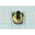Резистор переменный поворотный 100к\A\16мм\ Y6x23,5\F-166K; №4637_A РПвр 100к\A\16мм\ Y6x23,5\F-166K