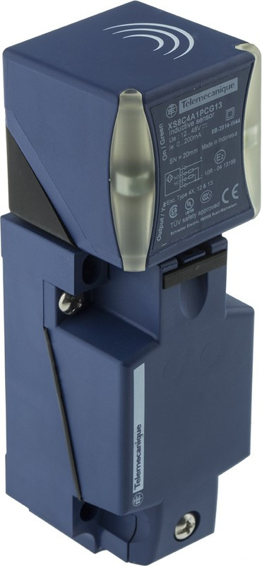 XS8C4A1PCG13, Sensor: inductive; 0?20mm; PNP / NO + NC; Usup: 12?48VDC; 200mA