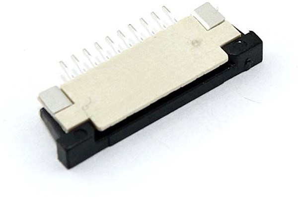 Разъем FPC Half Coverage Bottom Contact 1.0K-BX-10PWB 10 pin высота 2мм шаг 1мм