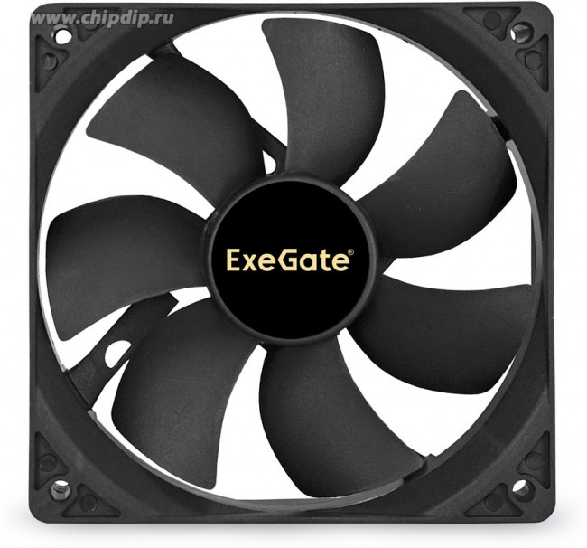 EX283389RUS, Вентилятор 12В DC ExeGate EX12025S3PM (120x120x25 мм, Sleeve bearing (подшипник скольжения), 3pin+Molex, 1500RPM, 24dBA) EX283389RUS, Вентилятор 12В DC ExeGate EX12025S3PM (120x120x25 мм, Sleeve bearing (подшипник скольжения), 3pin+Molex, 1500RPM, 24dBA)