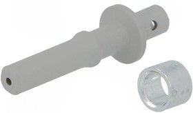 HFBR-4501Z, Разъем VL одинарный серый + обжимное кольцо