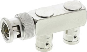 J01005A0003, Tee 75 RF Adapter BNC Plug to BNC Socket 4GHz
