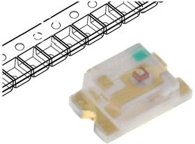 LL-S172YC-2Y, LED; SMD; 0805; yellow; 4?8mcd; 2x1.25x0.8mm; 120°; 2?2.8V; 20mA LL-S172YC-2Y, LED; SMD; 0805; yellow; 4?8mcd; 2x1.25x0.8mm; 120°; 2?2.8V; 20mA
