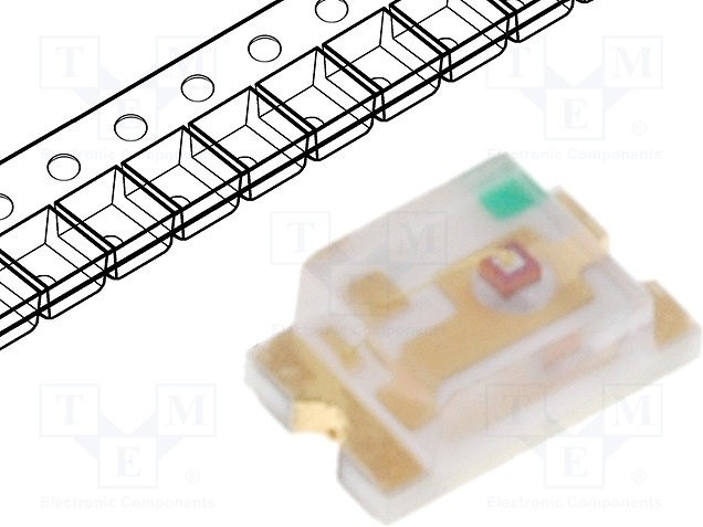 LL-S172YC-2Y, LED; SMD; 0805; yellow; 4?8mcd; 2x1.25x0.8mm; 120°; 2?2.8V; 20mA LL-S172YC-2Y, LED; SMD; 0805; yellow; 4?8mcd; 2x1.25x0.8mm; 120°; 2?2.8V; 20mA