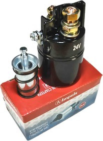 Реле втягивающее стартера МТЗ, ЗИЛ, ГАЗ, МАЗ, ПАЗ дв. Д-243,-245 24В на ст. 9-172-780