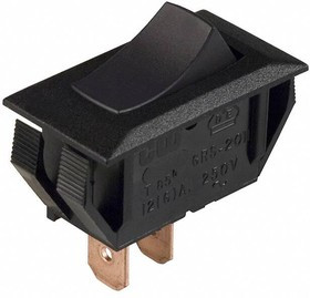 NAA-111-BI31-00, Rocker Switches SPST RED EDGE