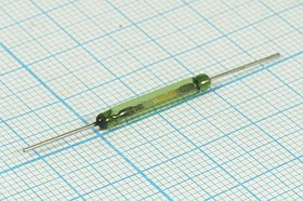 Геркон замыкающий КЭМ-2 группа Б, 0.5А/180В, МДС срабатывания 32-64А; №5594 геркон 2,8x20\180В\норм.