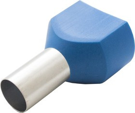 Engard Наконечник штыревой втулочный изолированный двойной НШВИ(2) 16-14 цвет синий (1 пакет/50 шт.) NSHvI2-16-14-B
