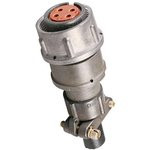 2РМДТ18КПН4Г5В1В, Розетка на кабель с прямым патрубком для неэкранированного кабеля