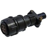 2РМДТ18КПН4Г5В1В, Розетка на кабель с прямым патрубком для неэкранированного кабеля