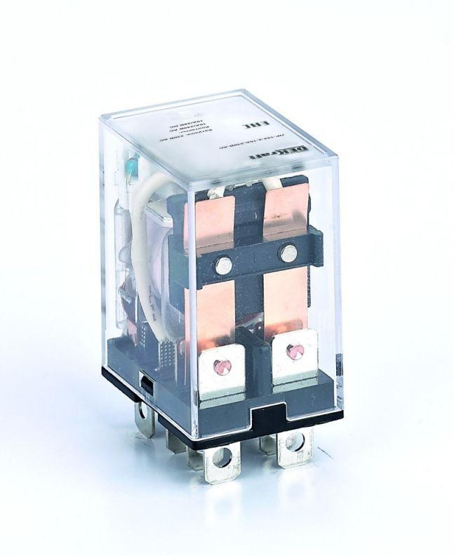 Реле промежуточное ПР-102 10А 36В DC 2 конт. с LED-индикацией DEKraft 23905DEK Реле промежуточное ПР-102 10А 36В DC 2 конт. с LED-индикацией DEKraft 23905DEK