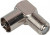 Переходник ЭРА R-A03 гнездо F-гнездо TV угловой Б0048293 Переходник ЭРА R-A03 гнездо F-гнездо TV угловой Б0048293