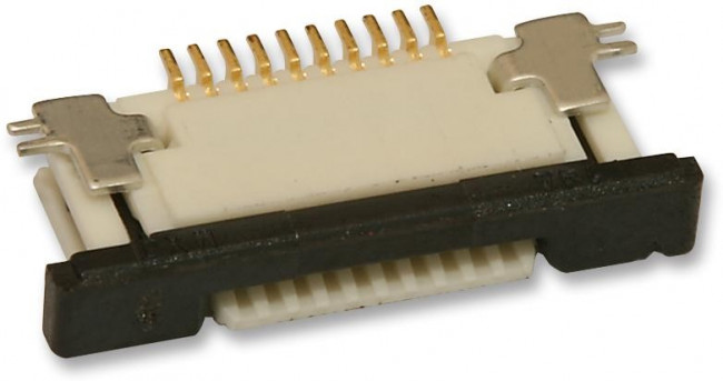 52745-1497, Easy On, 52745 0.5mm Pitch 14 Way Straight FPC Connector, ZIF Top Contact