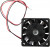 109P0624W602, DC Fans DC Axial Fan, 60x60x20mm, 24VDC