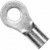 31113, Budget Uninsulated Ring Terminal, M4 (#8) Stud Size, 2.6mm² to 6.6mm² Wire Size