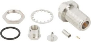 172129-10, RF Connectors / Coaxial Connectors N Type Strg Crimp Jack 172129-10, RF Connectors / Coaxial Connectors N Type Strg Crimp Jack