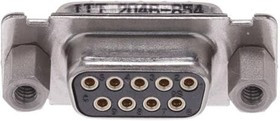 DEMD9SJF225, D-Sub Standard Connectors 90 pcb metal brkt screwlock SST shell DEMD9SJF225, D-Sub Standard Connectors 90 pcb metal brkt screwlock SST shell