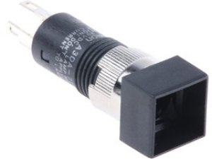 A3DA-7111, Illuminated Push Button Switch, Momentary, Panel Mount, 8mm Cutout, SPST A3DA-7111, Illuminated Push Button Switch, Momentary, Panel Mount, 8mm Cutout, SPST