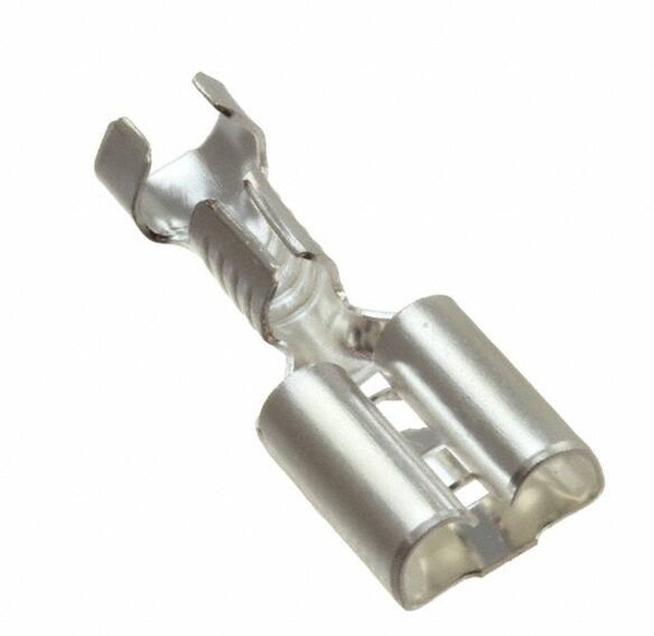 6-160449-3, Клеммы быстрого отключения, Гнездовой Быстрого Соединения, 6.35мм x 0.81мм, 0.25" x 0.032"