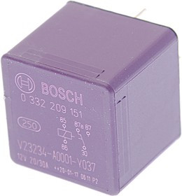 0332209151, Реле BMW FORD MERCEDES универсальное BOSCH