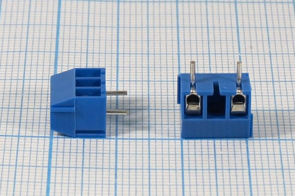 Клеммник наборный, контакты 2P7,62, на плату, 350-02P-24
