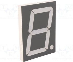 FYS-40011AUHR-21, Дисплей LED, 7-сегментный, красный, II.зн 1, 4"