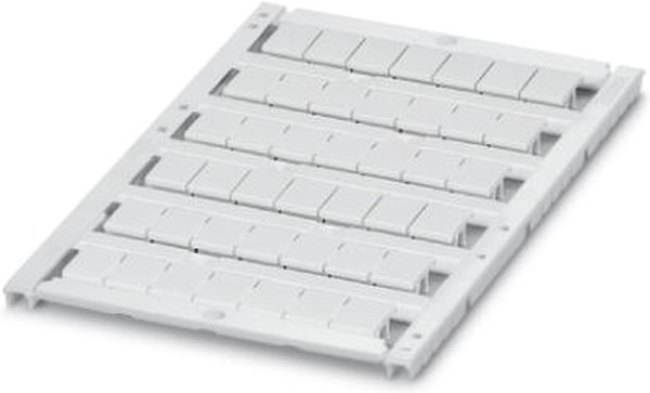 Маркировка для клеммных модулей UCT-TM 10 для клемм 10,2mm, 36 элементов, PC, белая