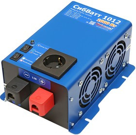 СибВатт 1012 инвертор, преобразователь напряжения DC/AC, 12/220В, 1000Вт