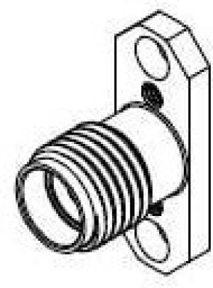 73251-1852, RF Connectors / Coaxial Connectors SMA JACK 2 H FLANGE GE W/0-80 THD 50 OHM 73251-1852, RF Connectors / Coaxial Connectors SMA JACK 2 H FLANGE GE W/0-80 THD 50 OHM