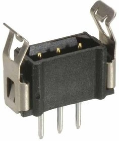 M80-8820342, Power to the Board 3 POS SIL MALE VERT LATCHED TIN