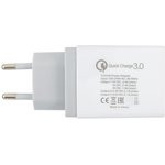 Блок питания (сетевой адаптер) VIXION H3 1xUSB Quick Charger 3.0 2xUSB, 2.1A (белый)