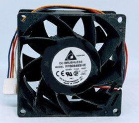 Вентилятор Delta Electronics FFB0848SHE 80x38мм 48V 7.68W 0.24А OEM