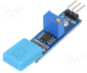 OKY3455, Датчик: влажности, цифровой, 3,3-5ВDC, IC: HR202, LM393, 32x11x20мм