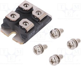 DSEC240-04A, Модуль: диодный; общий катод; 400В; If: 2x120А; SOT227UI; Ufmax: 1В