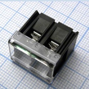 DG28C-B-02P-13-00A(H), Барьерный клеммный блок на 2 контакта. Серия DG28C-B DG28C-B-02P-13-00A(H), Барьерный клеммный блок на 2 контакта. Серия DG28C-B
