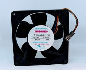 Вентилятор Mechatronics G1338M24B 24v 0.6A 3pin 120x38