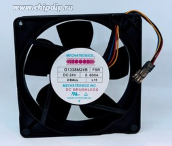 Вентилятор Mechatronics G1338M24B 24v 0.6A 3pin 120x38