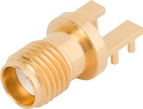 2921-61493, RF Connectors / Coaxial Connectors SMA F Edge Launch Connector, 4 Legs 2921-61493, RF Connectors / Coaxial Connectors SMA F Edge Launch Connector, 4 Legs