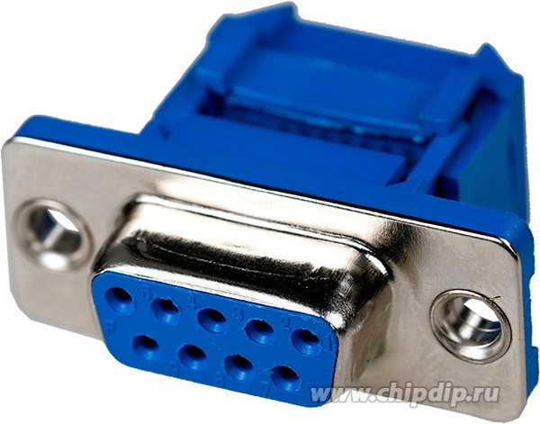 DI-9F, гнездо D-SUB 9 pin на шлейф (103-09SM2) DI-9F, гнездо D-SUB 9 pin на шлейф (103-09SM2)