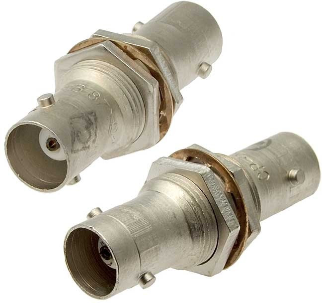 Высокочастотный переходник СР50-75ФВ; №6 СР50- 75ФВ\пан гайка\B9,5\[переход Г-Г]