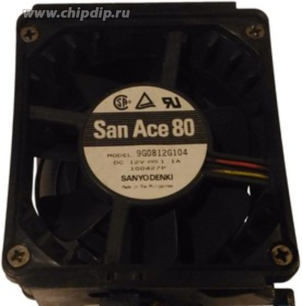 Вентилятор Sanyo Denki San Ace 80 9G0812G104 80x51мм 12V 1.1A OEM