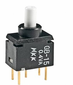 GB15AP, Pushbutton Switches SPDT ON -(ON) STRT
