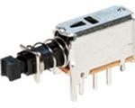 PN22LENA03QE, Switch Push Button N.O./N.C. DPDT Square Plunger 0.2A 30VDC Alternate Contact Thru-Hole PC Pins Bulk