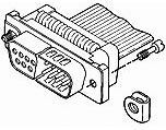 5746881-2, D-Sub Tools &amp; Hardware SCRW RETAINER KIT