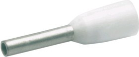 170WK, Наконечник штыревой втулочный изолированный белый 0,75 мм²